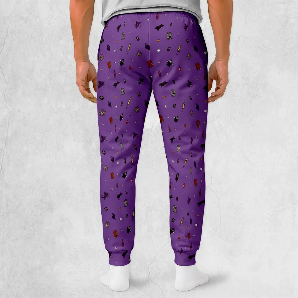 Barovia Dungeons and Dragons Pattern Sweatpants - 2
