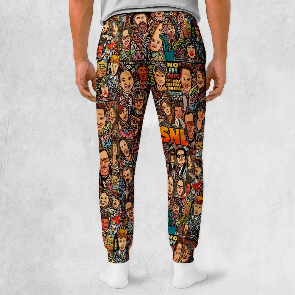Blues Brothers Waynes World Coneheads SNL Characters Sweatpants - 2