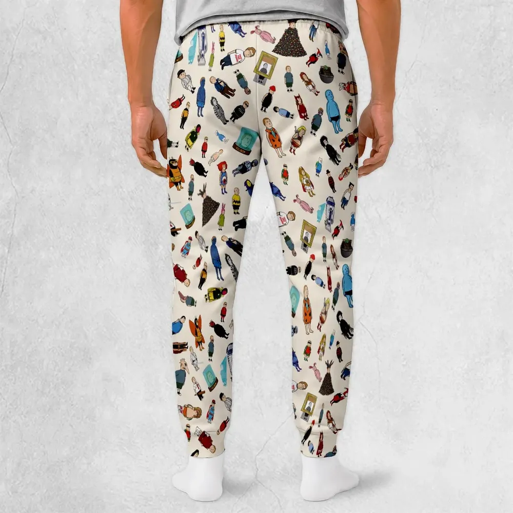 Bobby Hill King Of The Hill Pattern Sweatpants - 2