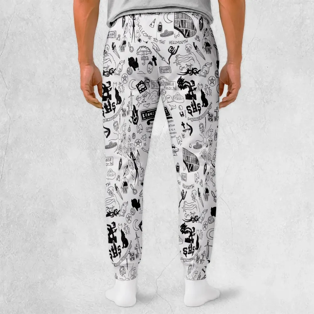 Buffy The Vampire Slayer Pattern Sweatpants - 2
