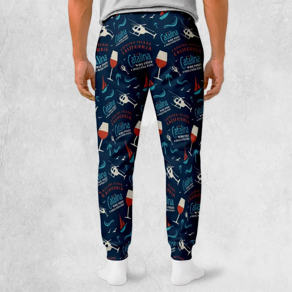 Catalina Wine Mixer Pattern Sweatpants - 2