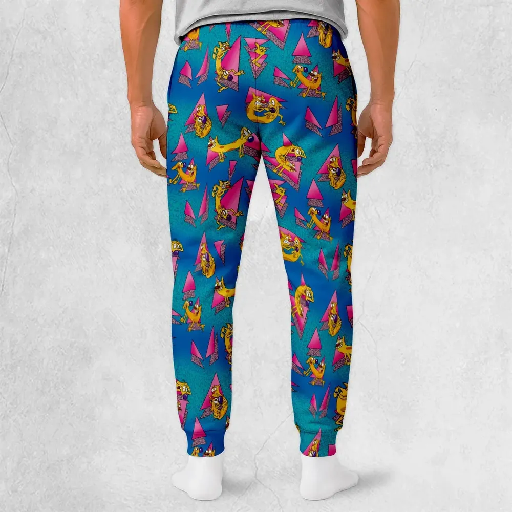 CatDog Nickelodeon Pattern Sweatpants - 2