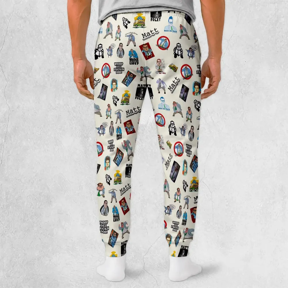 Chris Farley Matt Foley Motivational SNL Sweatpants - 2
