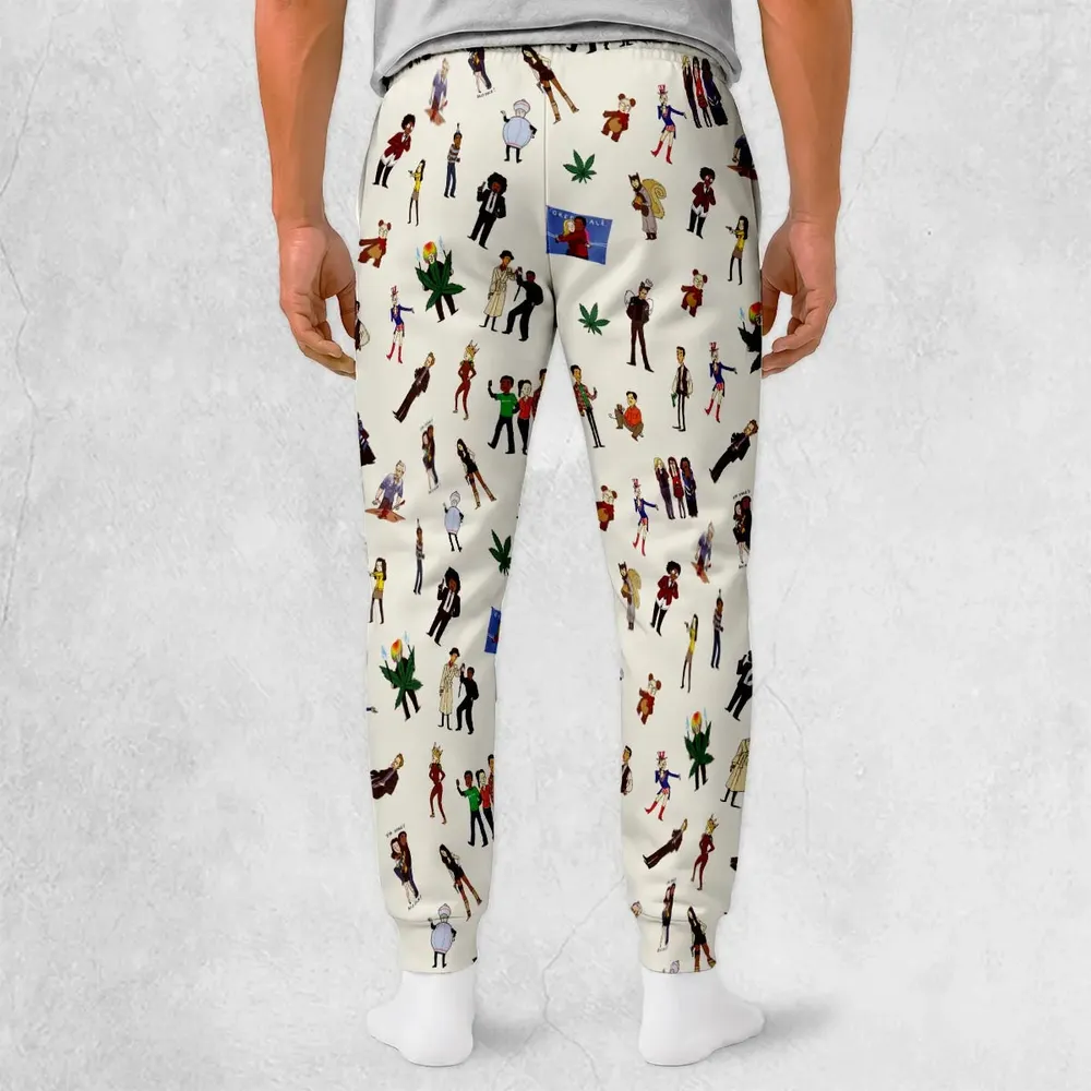 Community Characters Costumes Pattern Sweatpants - 2