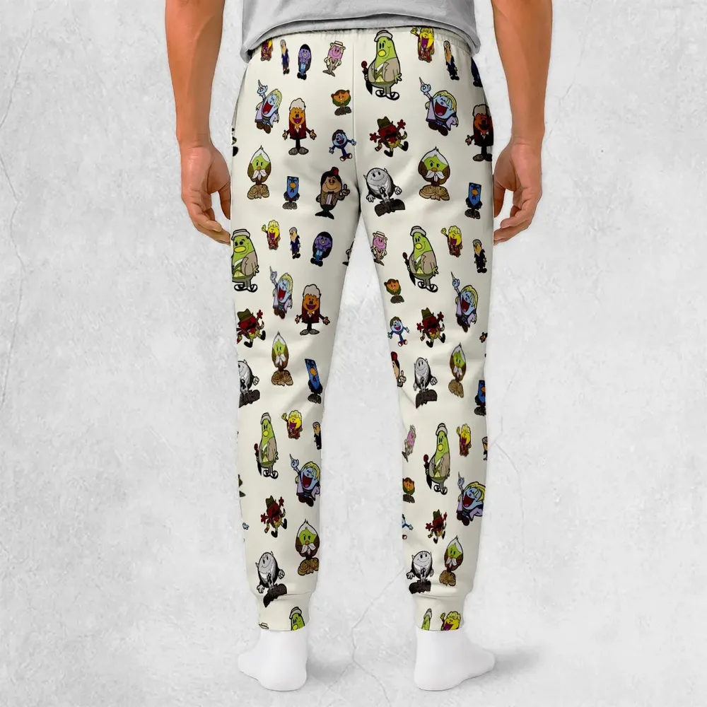 Doctor Who and Mr Men Pattern Sweatpants - 2