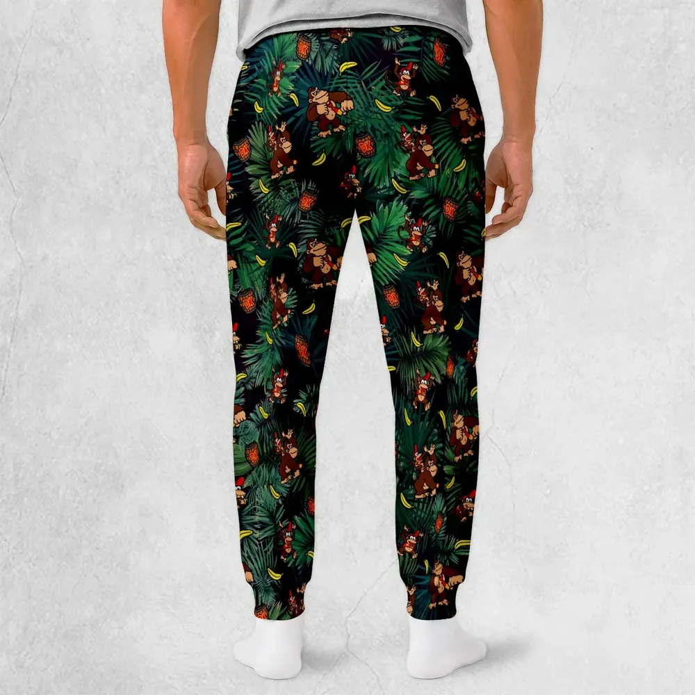Donkey Kong Nintendo Video Games Sweatpants - 2