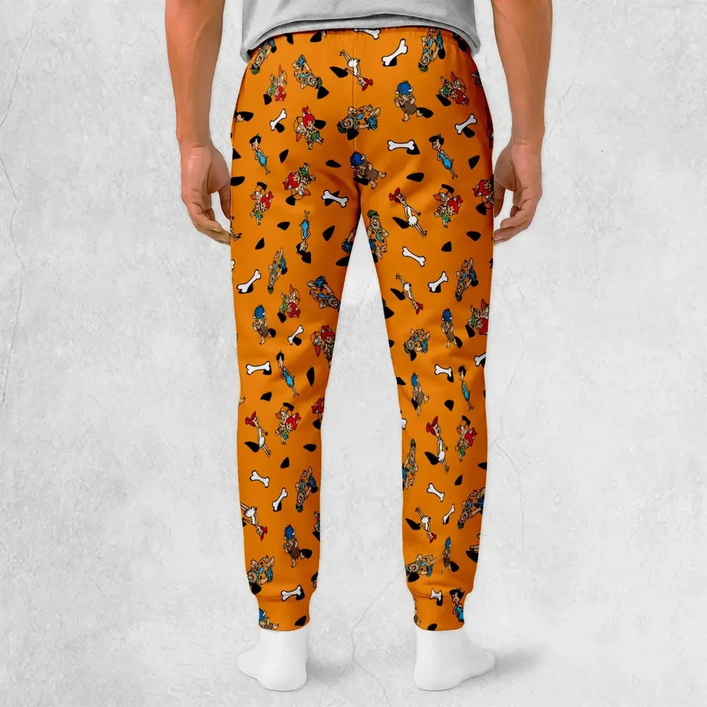 Stone Age The Flintstones Characters Sweatpants - 2