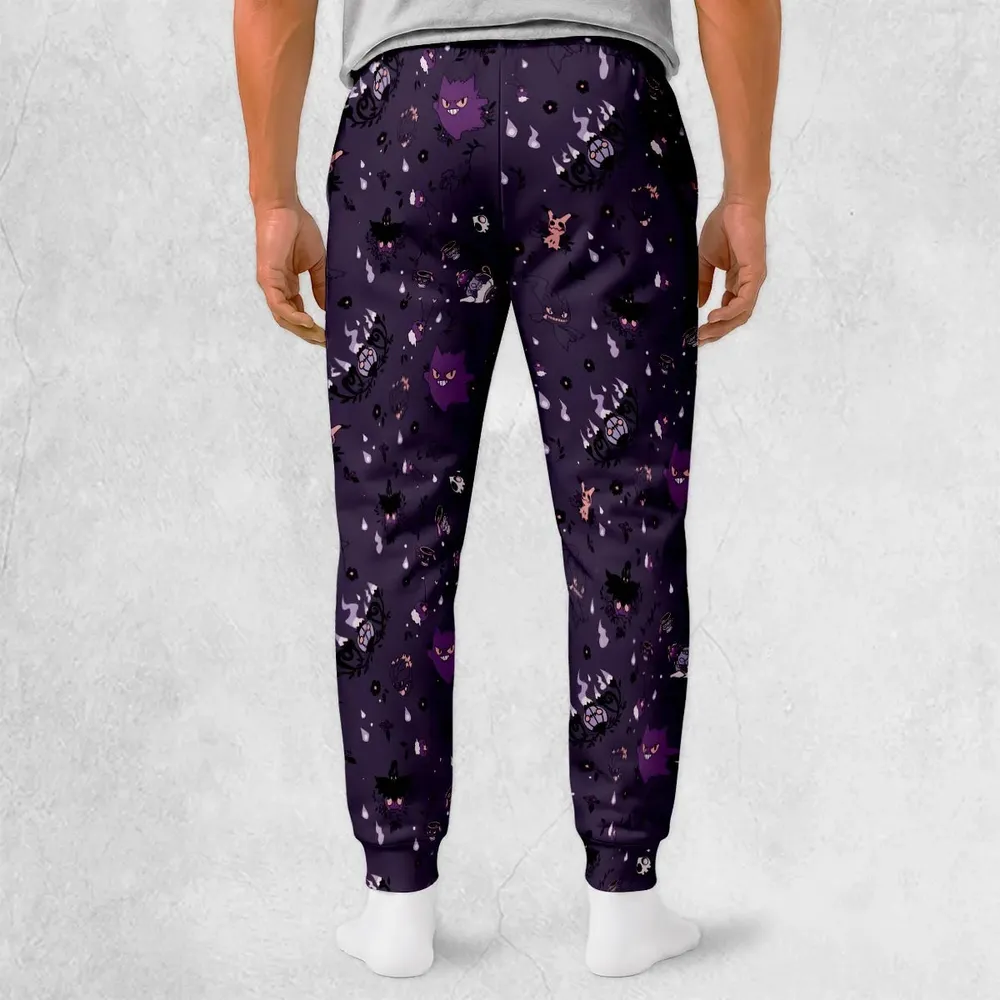 Pokemon Ghost-typen Gengar Banette Litwick Mismagius Sweatpants - 2
