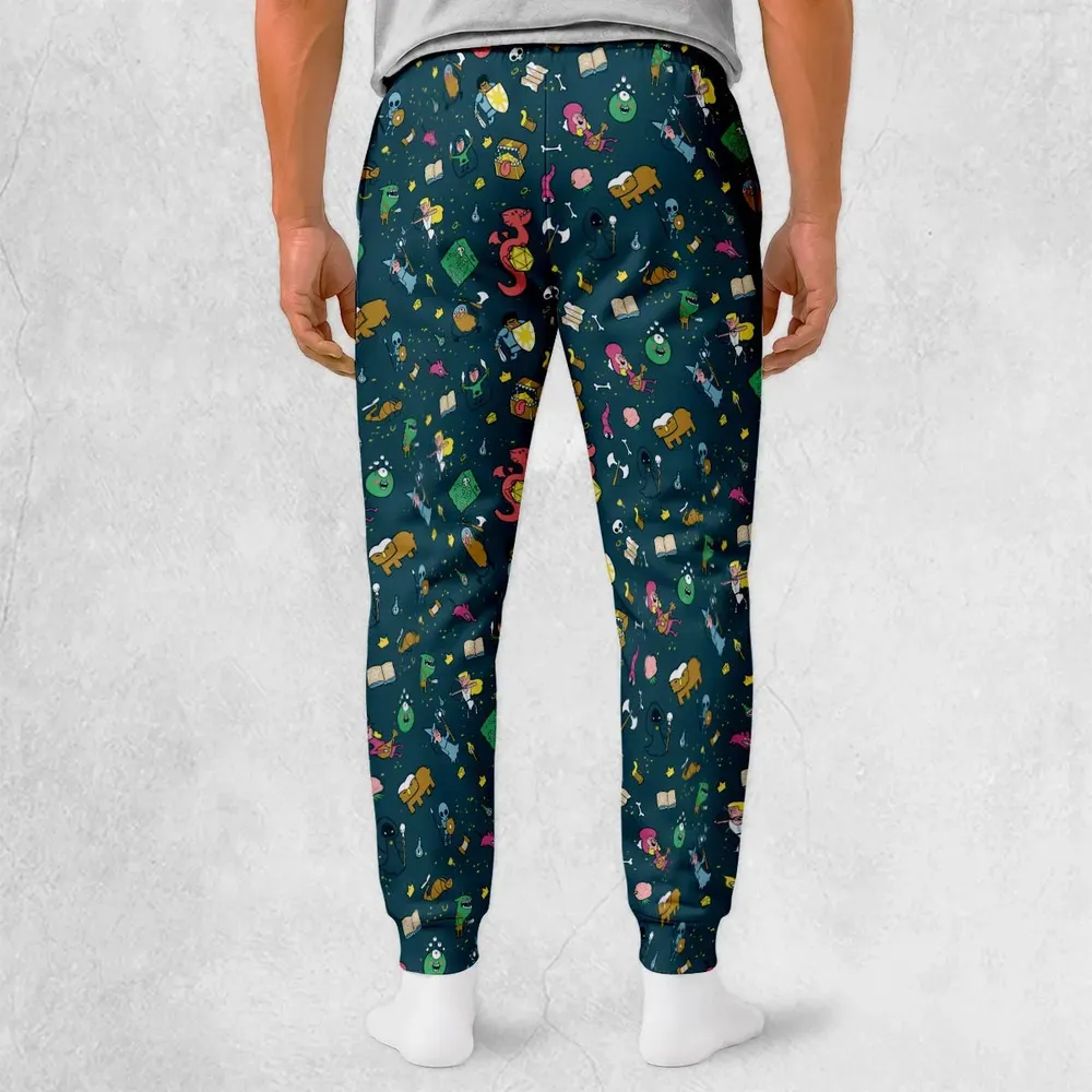 Cute Doodle Dungeons Sweatpants - 2