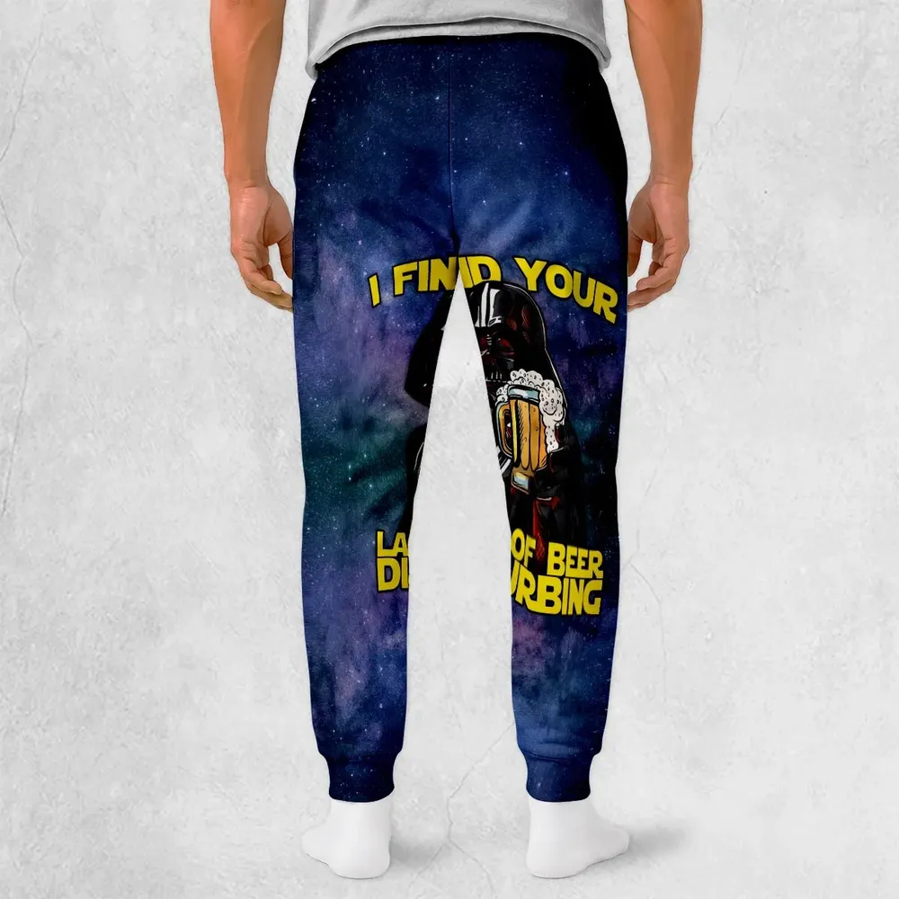 I Find Your Lack Of Beer Disturbing Cool Sweatpants - 2