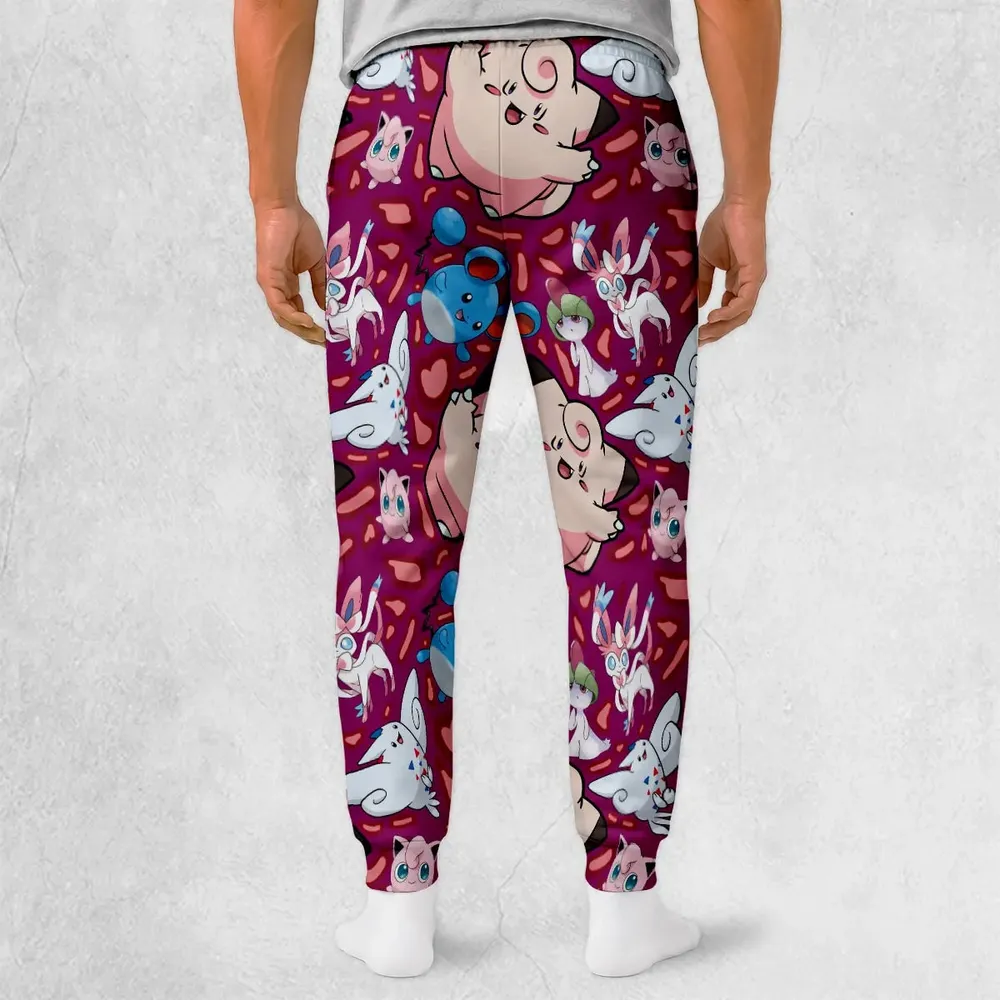 Fairy Type Pokemon Sweatpants - 2