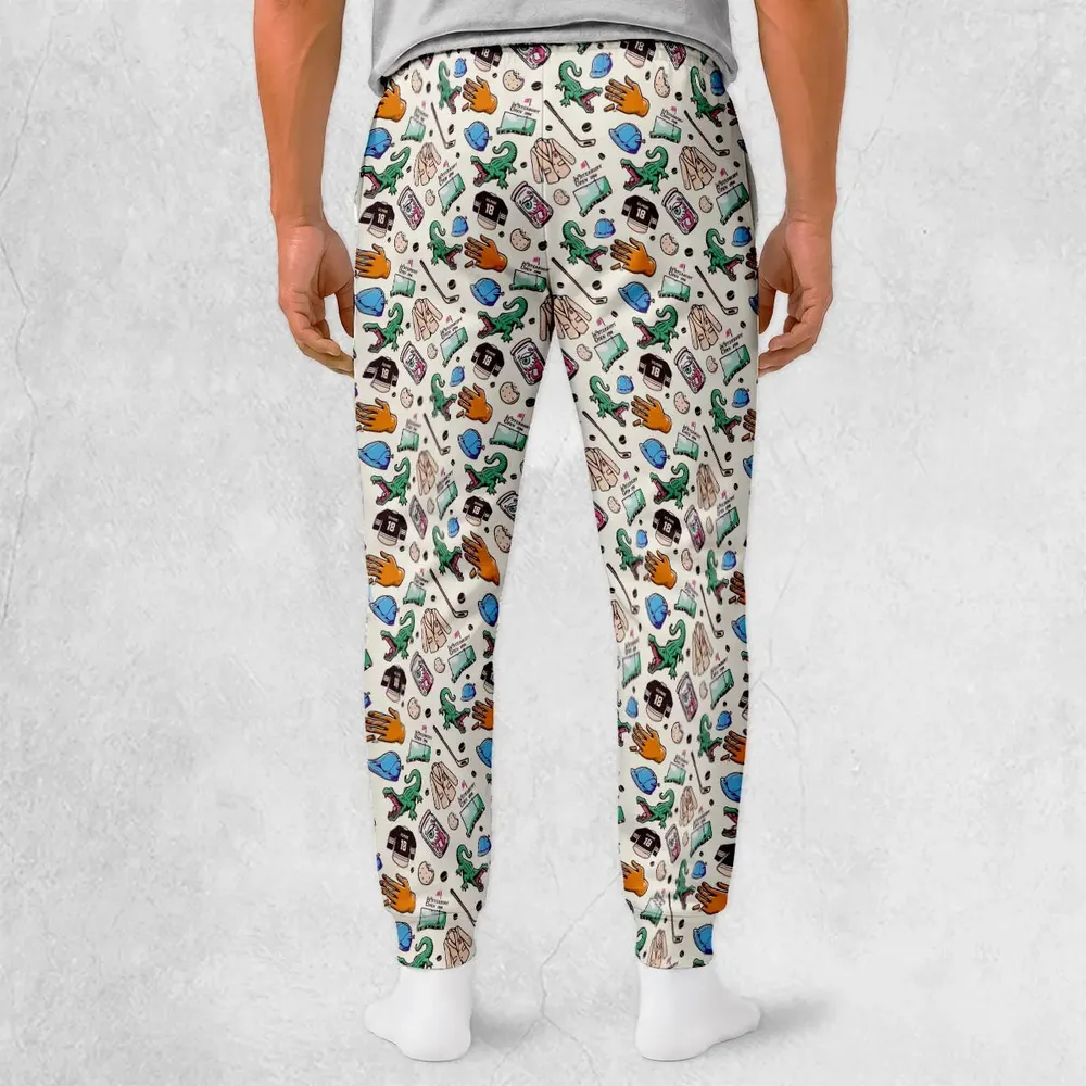 Happy Gilmore Pattern Sweatpants - 2
