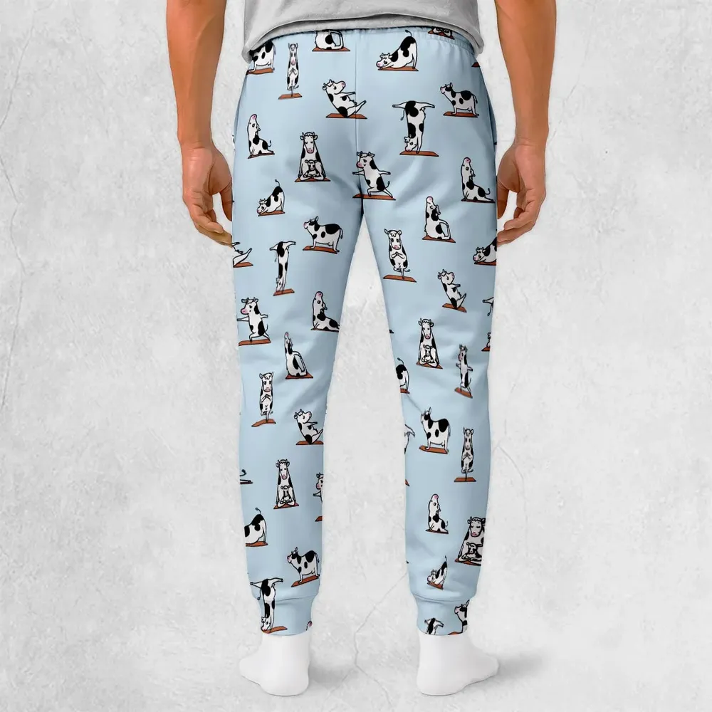 Moo Yoga Pattern Sweatpants - 2
