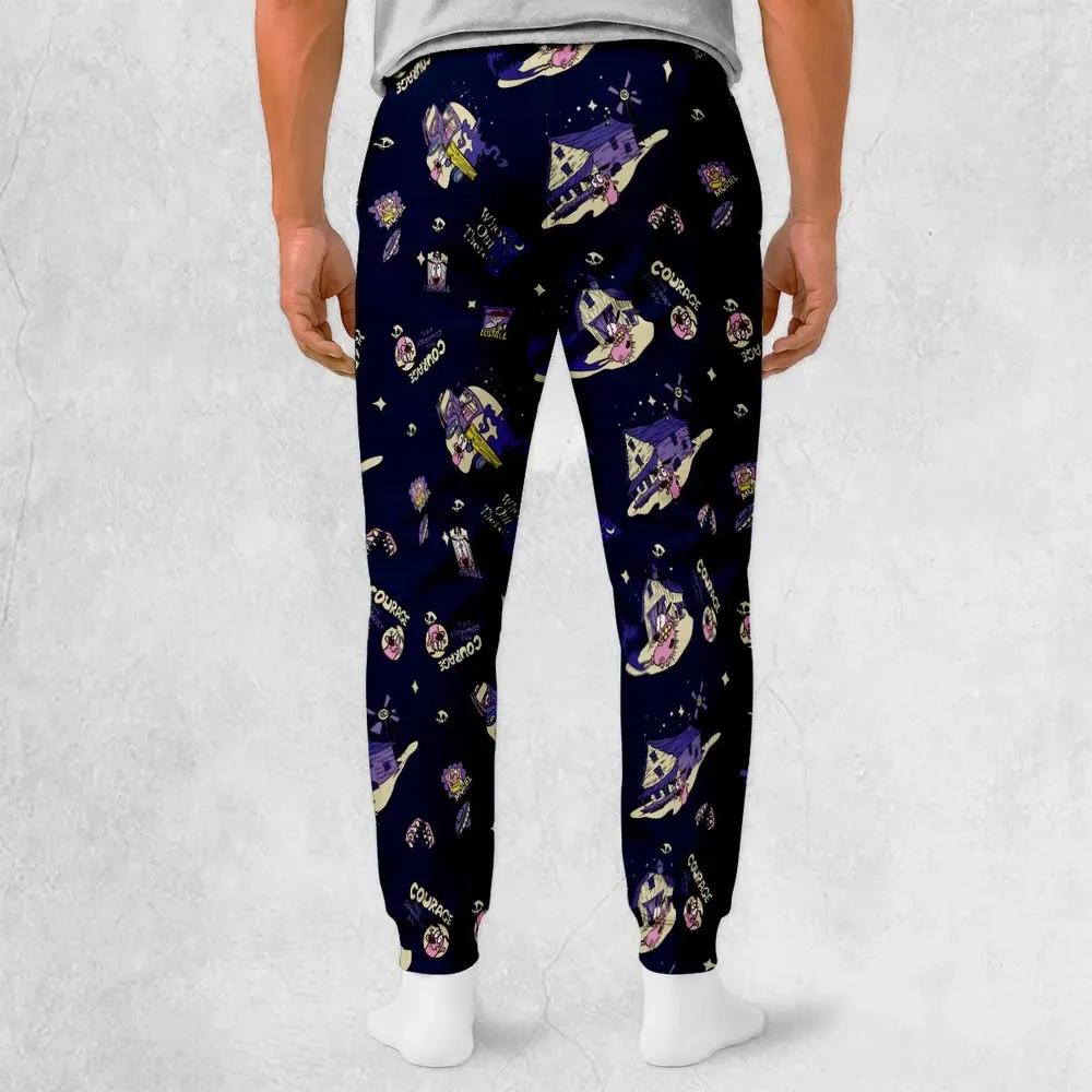 Courage the Cowardly Dog Scenic Sweatpants - 2