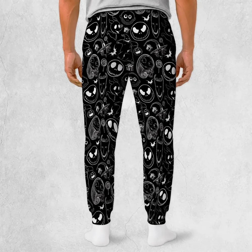 Pumpkin King The Nightmare Before Christmas TSweatpants - 2