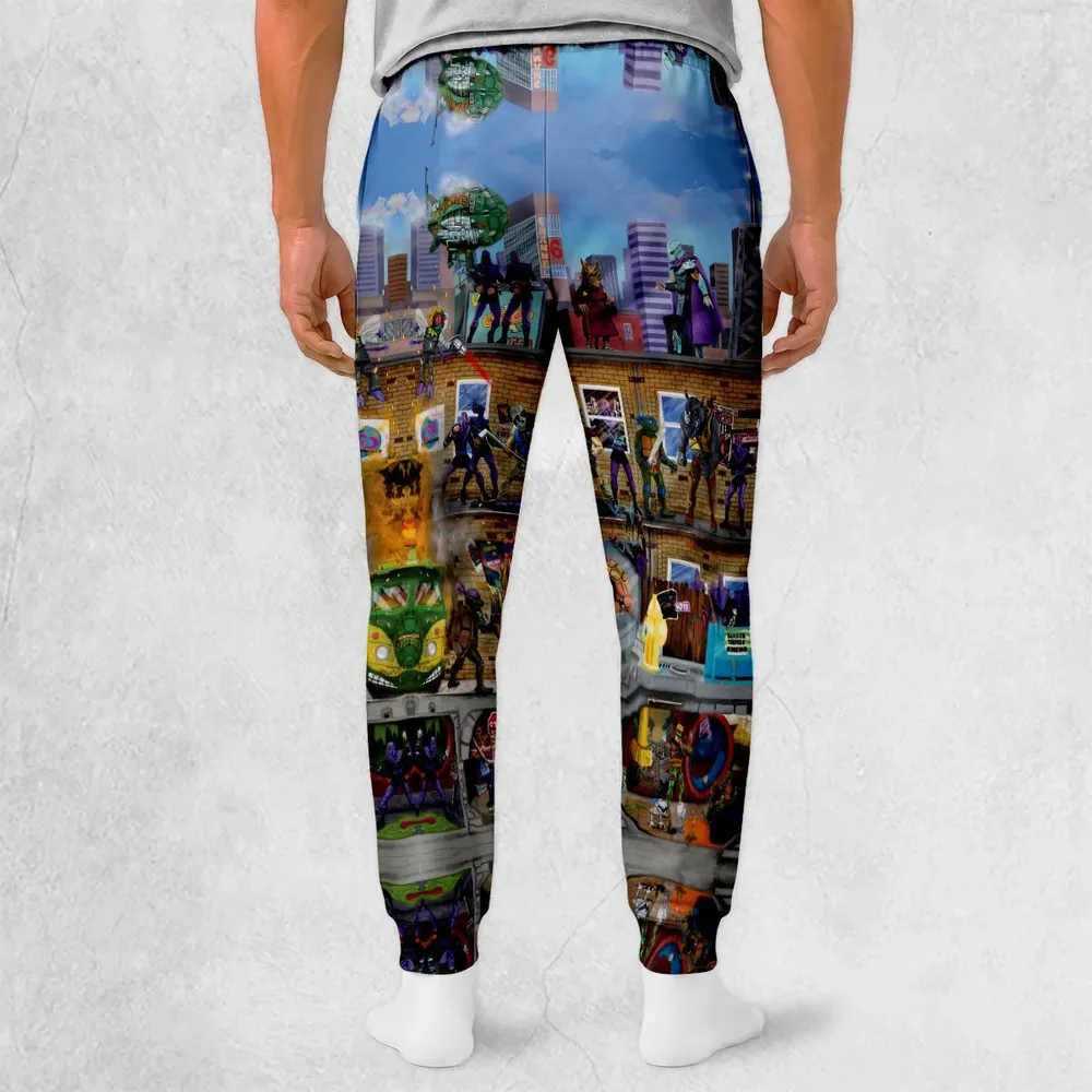 80’s Turtle Power Sweatpants - 2