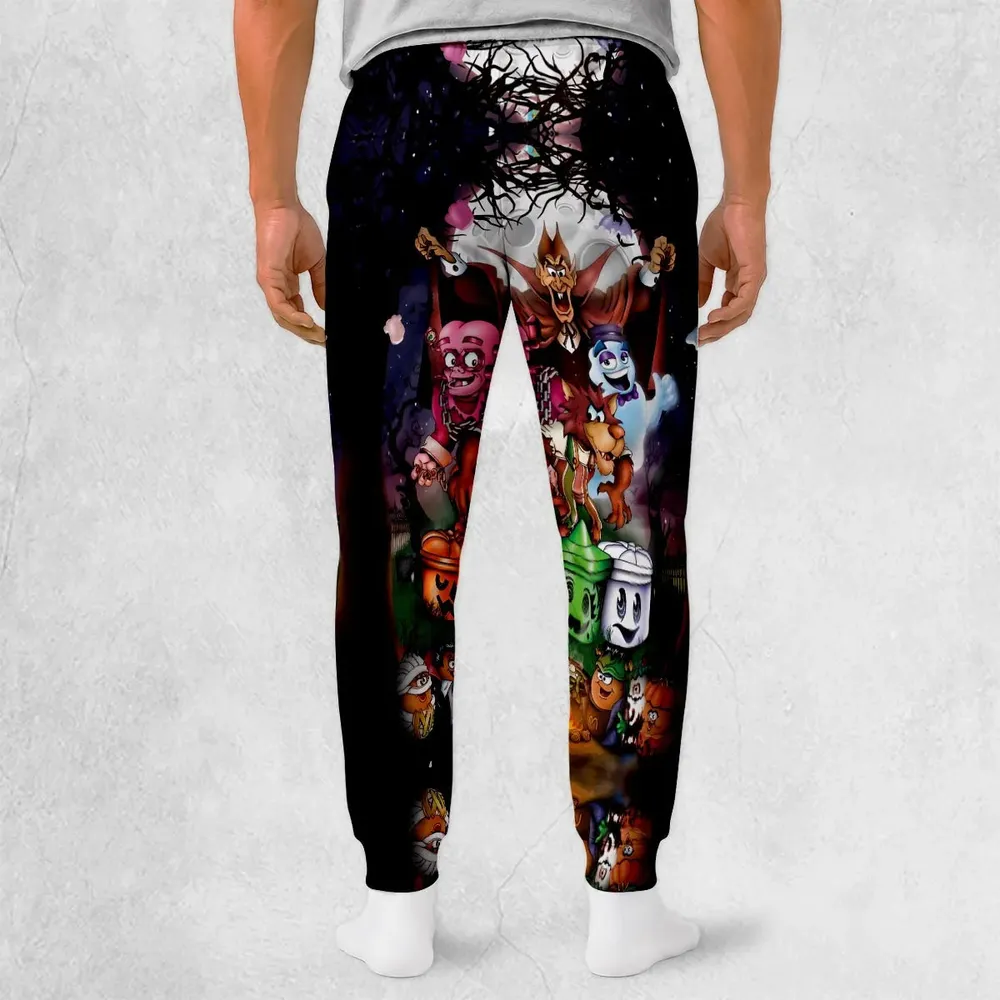 Halloween Food Mascot Themed Sweatpants - 2