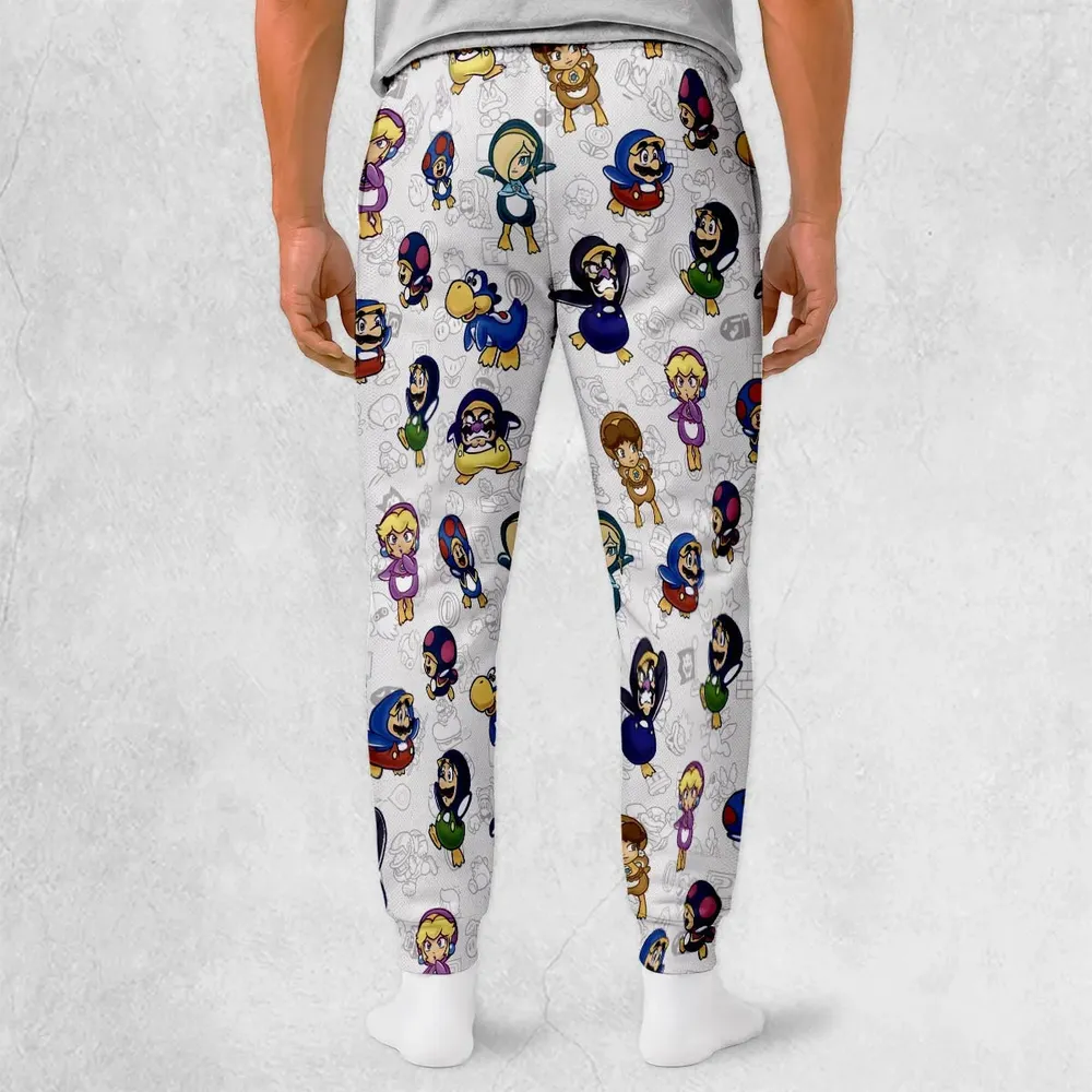 Penguin Party Super Mario Sweatpants - 2