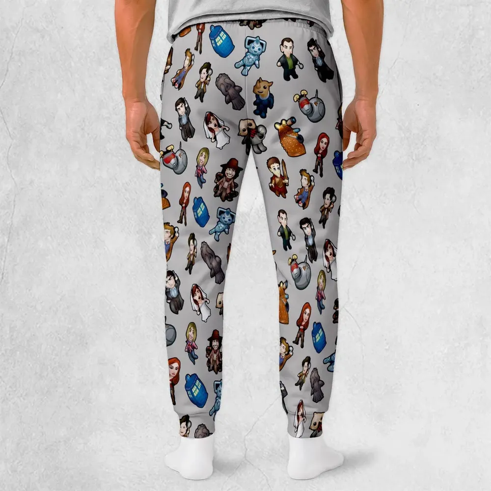Cartoon Who Doctor Who Sweatpants - 2