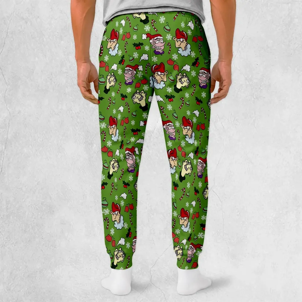 Holiday Mischief Ed Edd n Eddy Sweatpants - 2