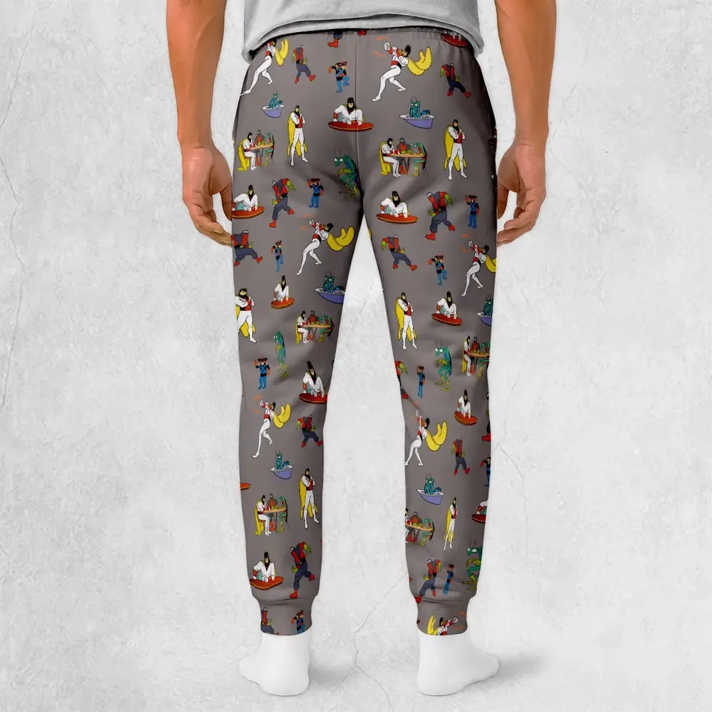 Space Ghost Coast to Coast Characters Sweatpants - 2