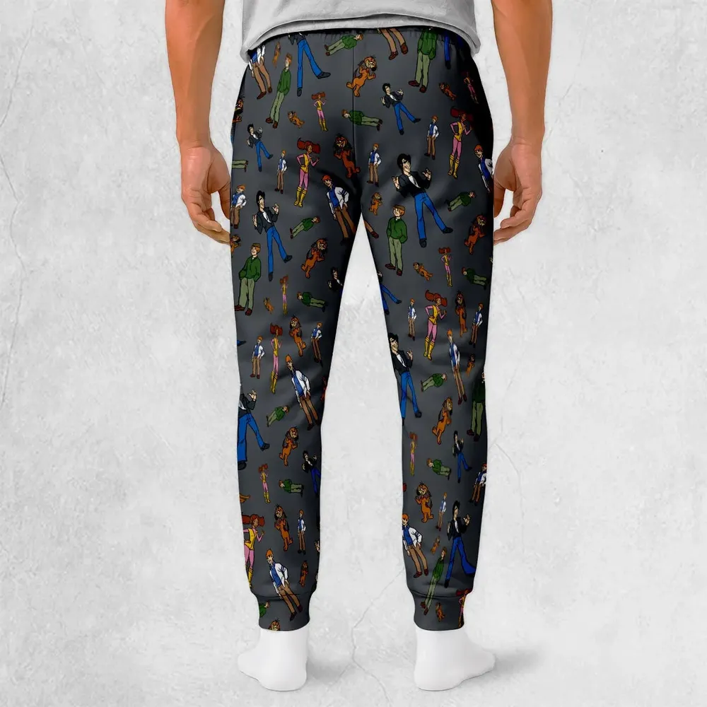 Nostalgic Gang The Fonz and the Happy Days Gang Sweatpants - 2