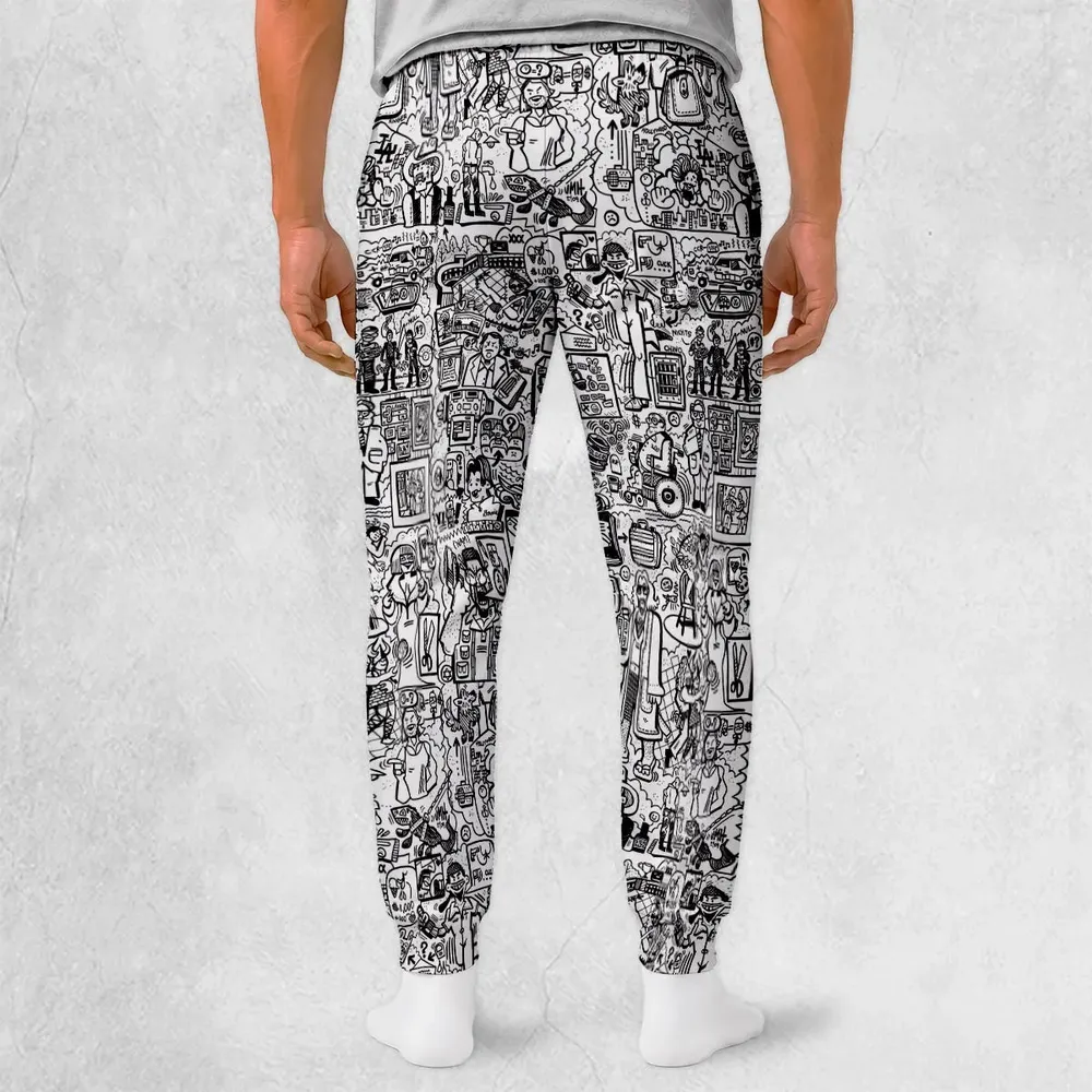 The Big Lebowski Doodles Sweatpants - 2
