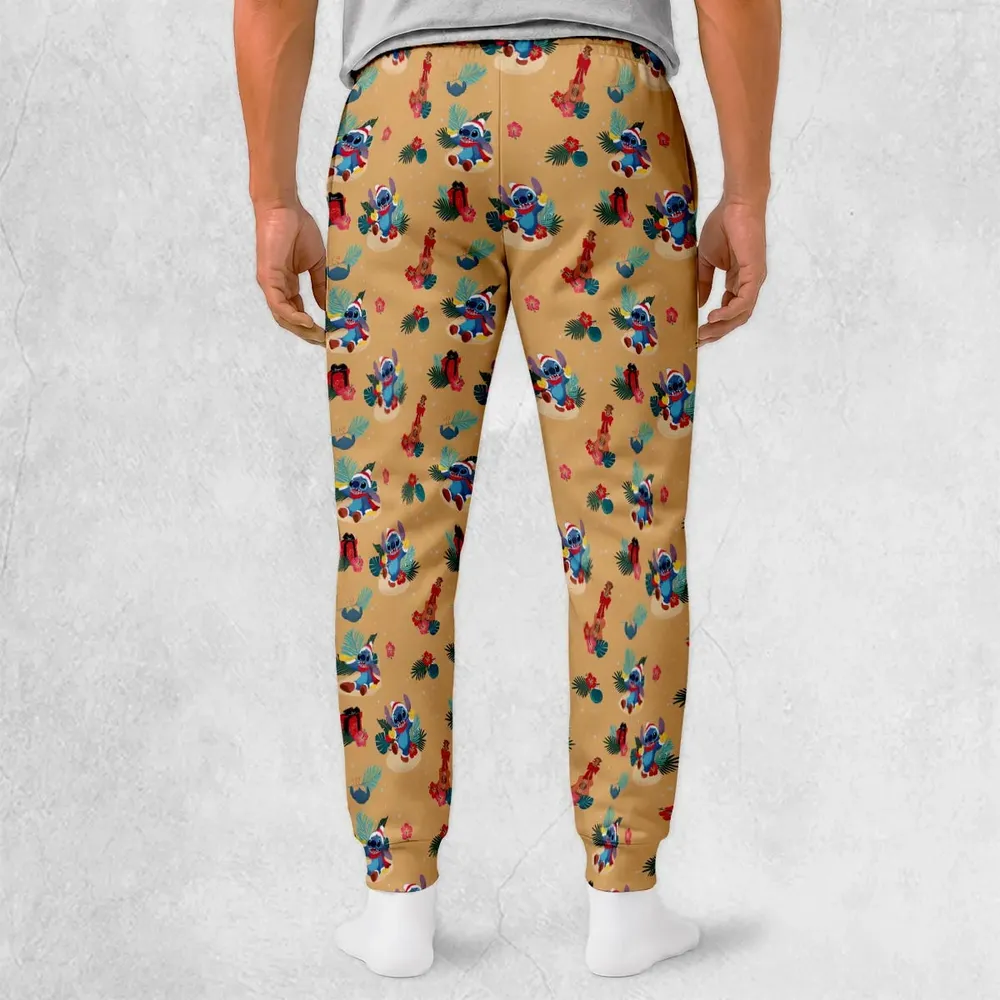 Aloha Xmas Stitch Sweatpants - 2