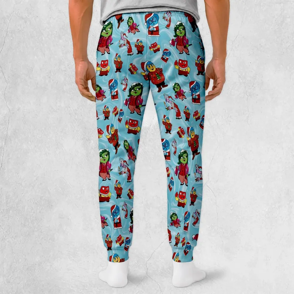 Santa's Emotion Inside Out Sweatpants - 2