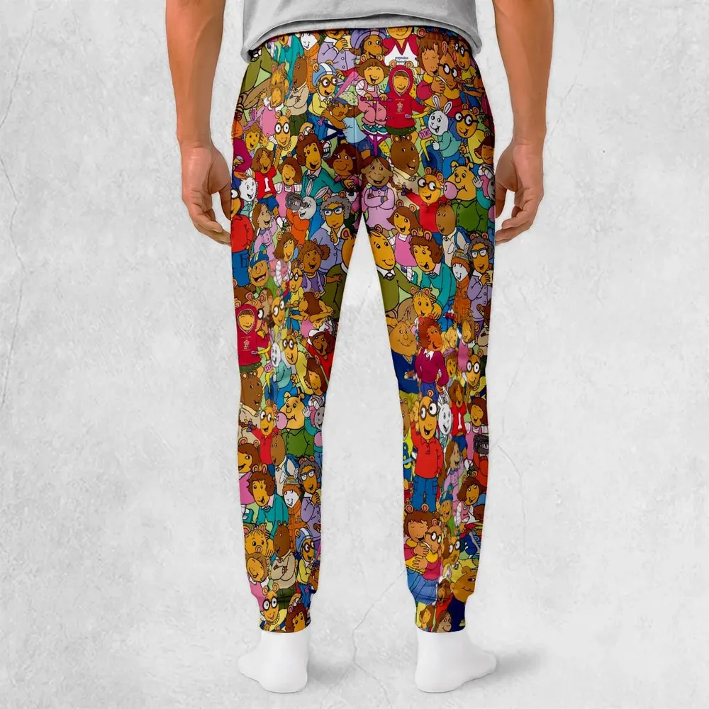Cast Of Arthur Cartoon Sweatpants - 2