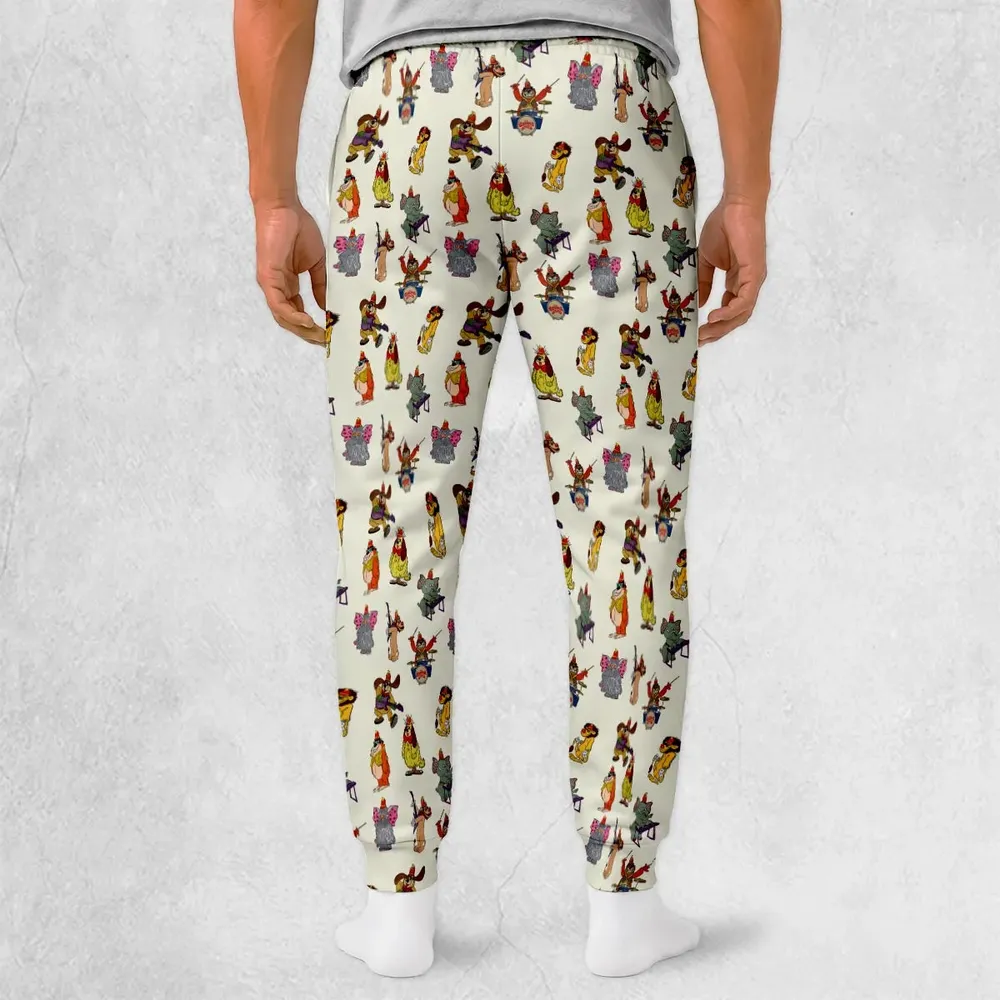 Snorky Fleegle Drooper Bingo The Banana Splits Sweatpants - 2