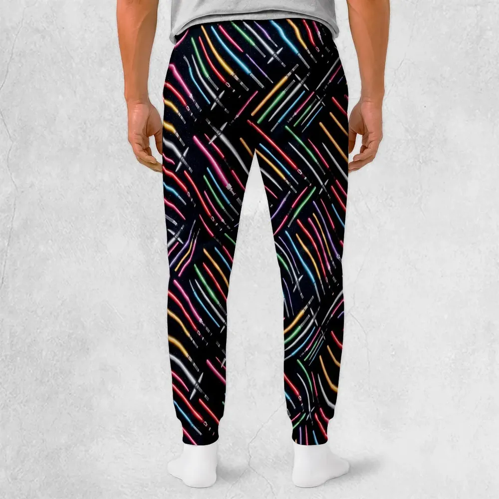 Lightsabers Star Wars Pattern Sweatpants - 2