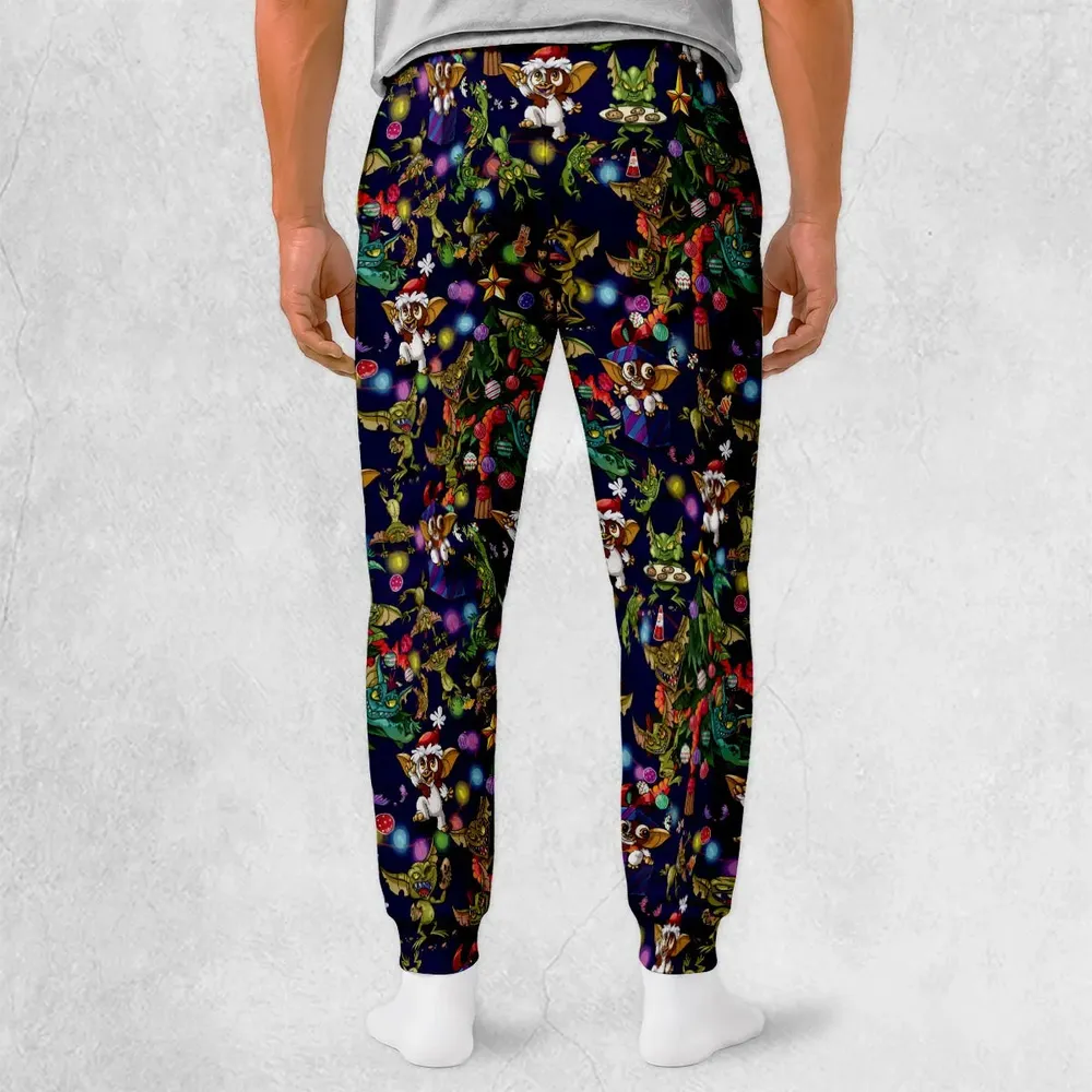 Christmas Movie Little Monsters Greamlins Sweatpants - 2