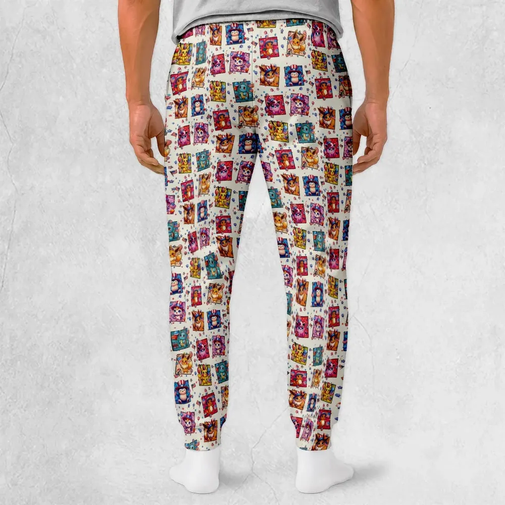 Chill The 4th Out Pokemon Sweatpants - 2