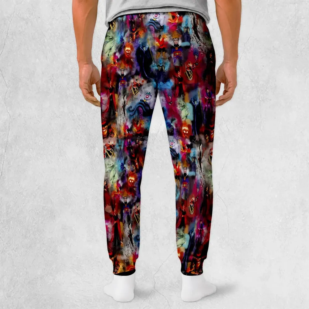 Watercolor Villains Sweatpants - 2