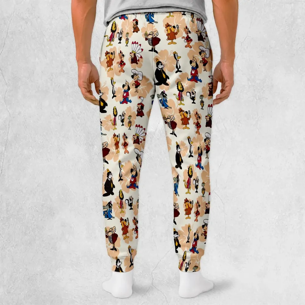 Nostalgia Underdog Characters Sweatpants - 2
