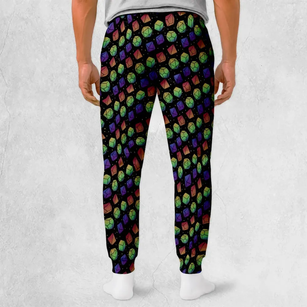 Rainbow Galaxy DnD Sweatpants - 2
