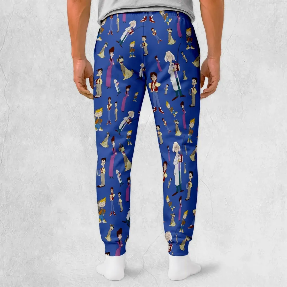B2tf Cartoon Characters Seamless Sweatpants - 2