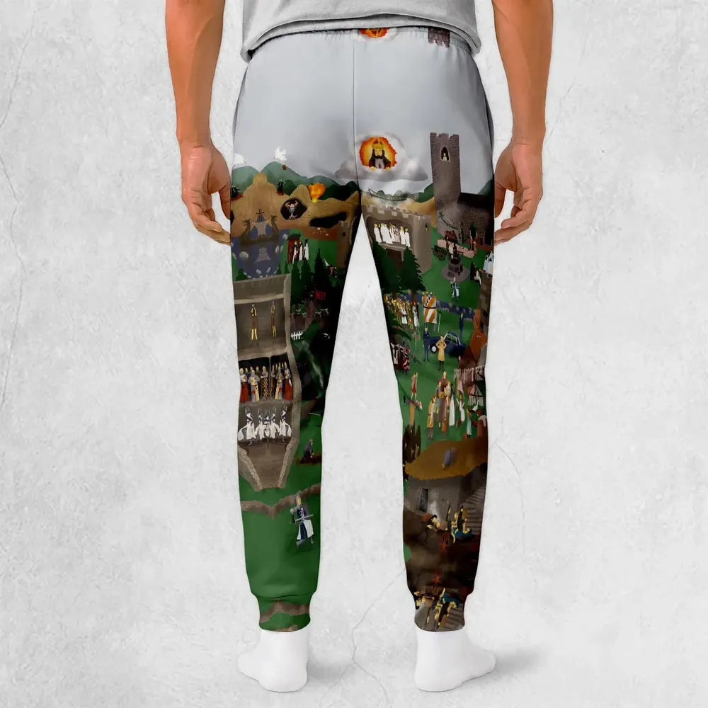 England 932 A.D Monty Python and The Holy Grail Sweatpants - 2