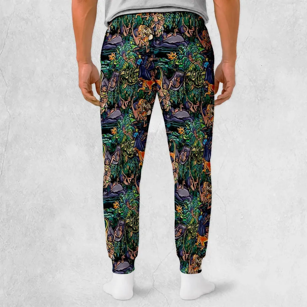 Best Friends Forever Mowgli and Baloo The Jungle Book Sweatpants - 2