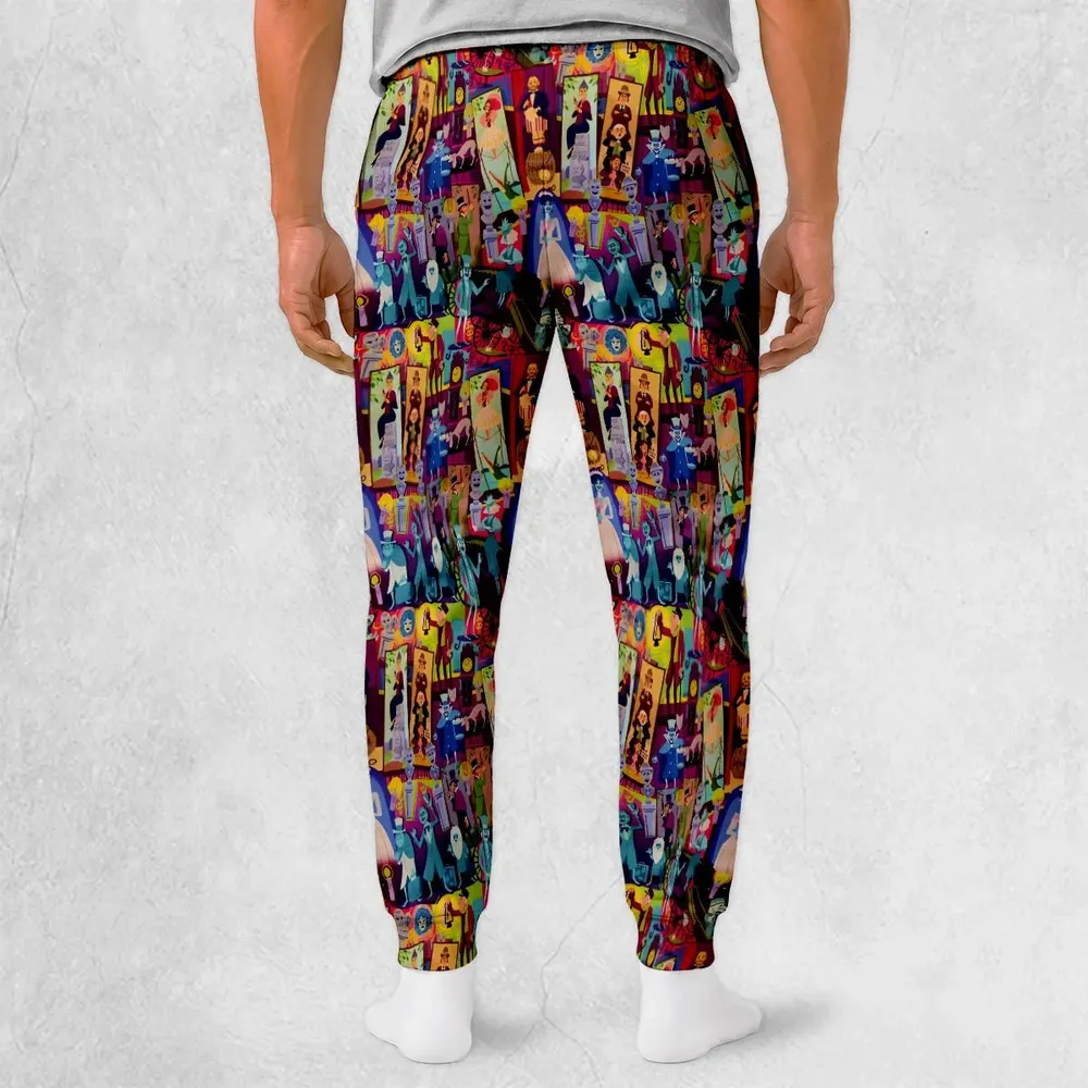 Retro Mansion Collage Sweatpants - 2
