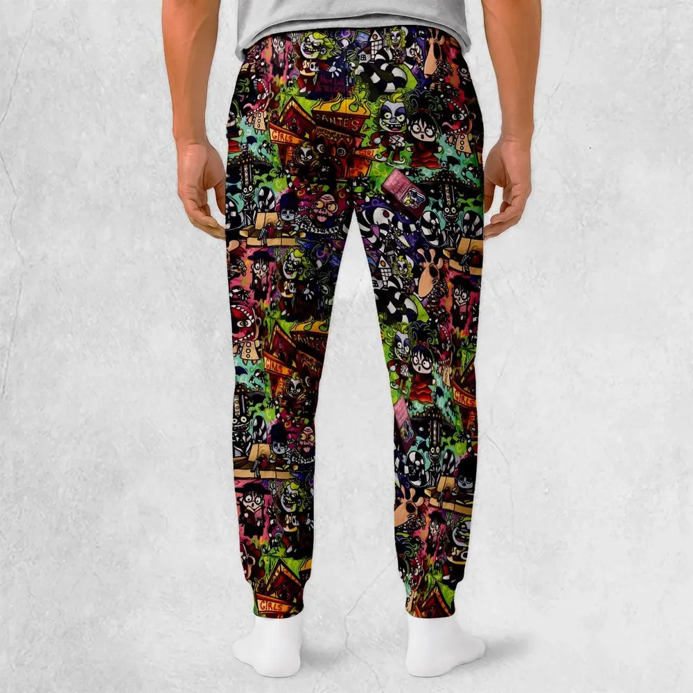 Spooky Chic Beetlejuice Sweatpants - 2