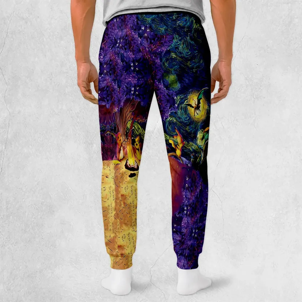 Pokemon Starry Night Campfire Sweatpants - 2