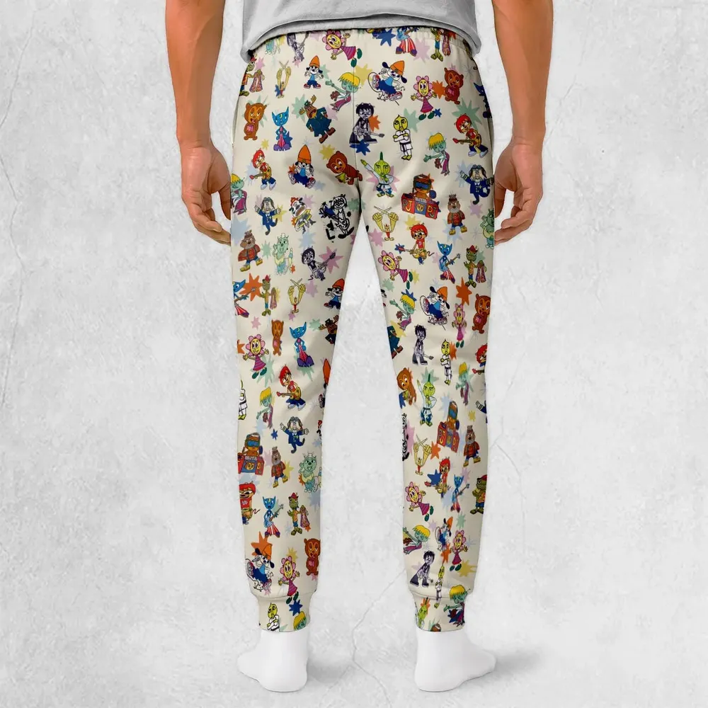 Parappa the Rapper Characters Sweatpants - 2