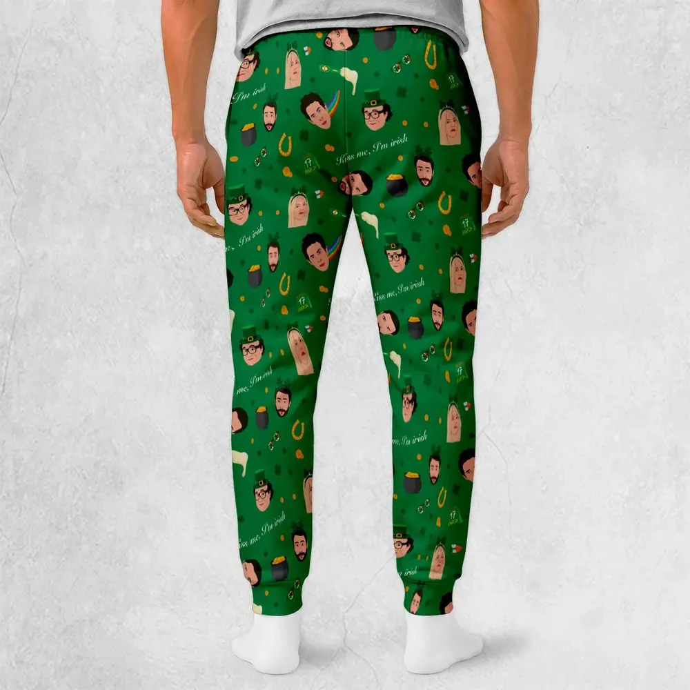 Kiss Me I'm Irish It's Always Sunny in Philadelphia Sweatpants - 2