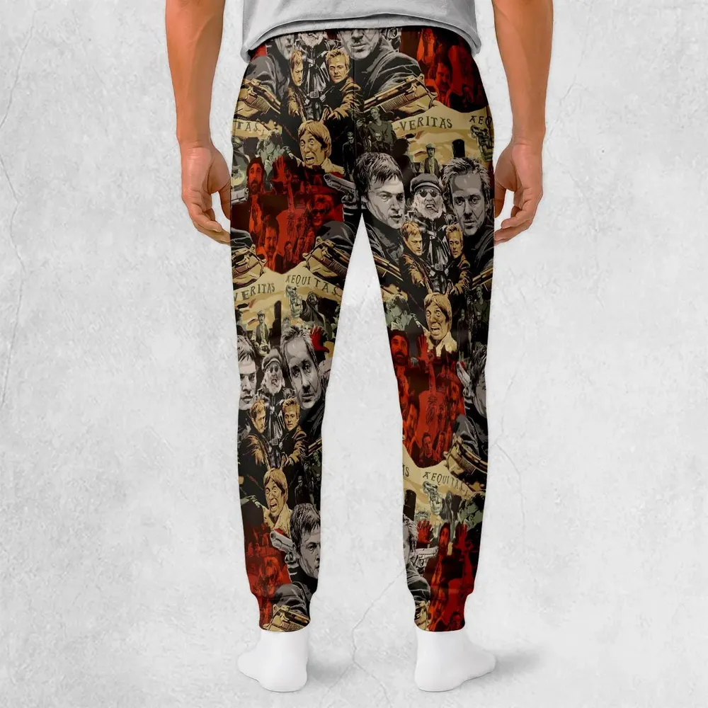 Retro 90s Action Film The Boondock Saints Sweatpants - 2
