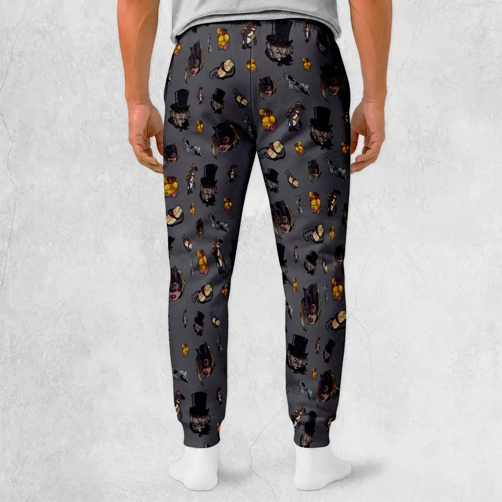 90s Returns Penguin and Catwoman Sweatpants - 2
