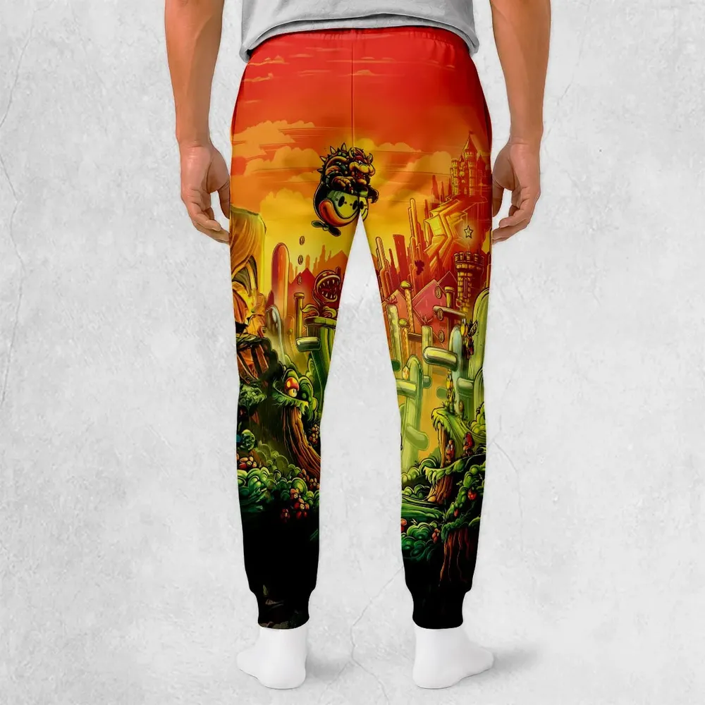 Plumber Kingdom Super Mario Sweatpants - 2