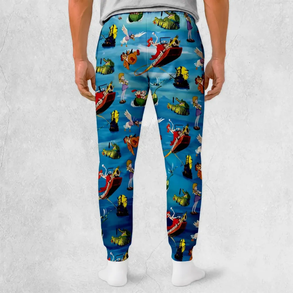 Chasing The Rescuers Characters Sweatpants - 2