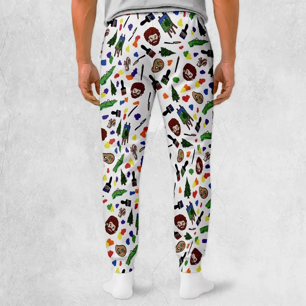 Joy Of Painting Bob Ross Sweatpants - 2